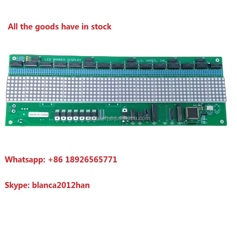 

LED Jackpot display, Green