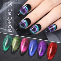 

Your own logo New Hot Magnetic Cat Eye Gel Nail Polish Magic Cat Eyes UV Glue 9d nail cat eyes nail gel polish