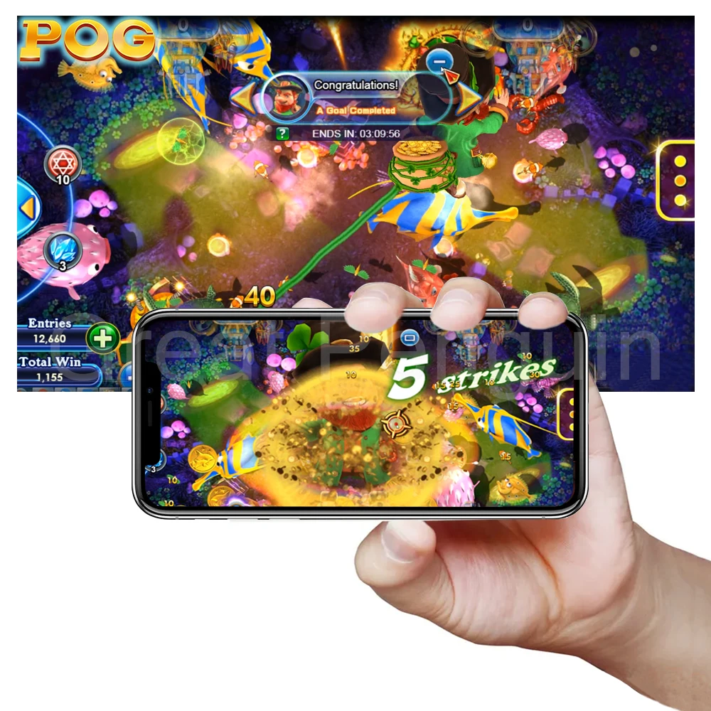 

POG High Profit Online Ultra Monster Mobile Device Fishing Game Set Business