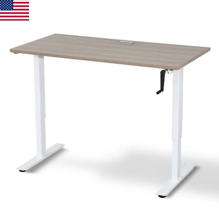 

China High Quality Cheap Simple Modern Adjust Height Home Furniture Sit and Stand Office Desk