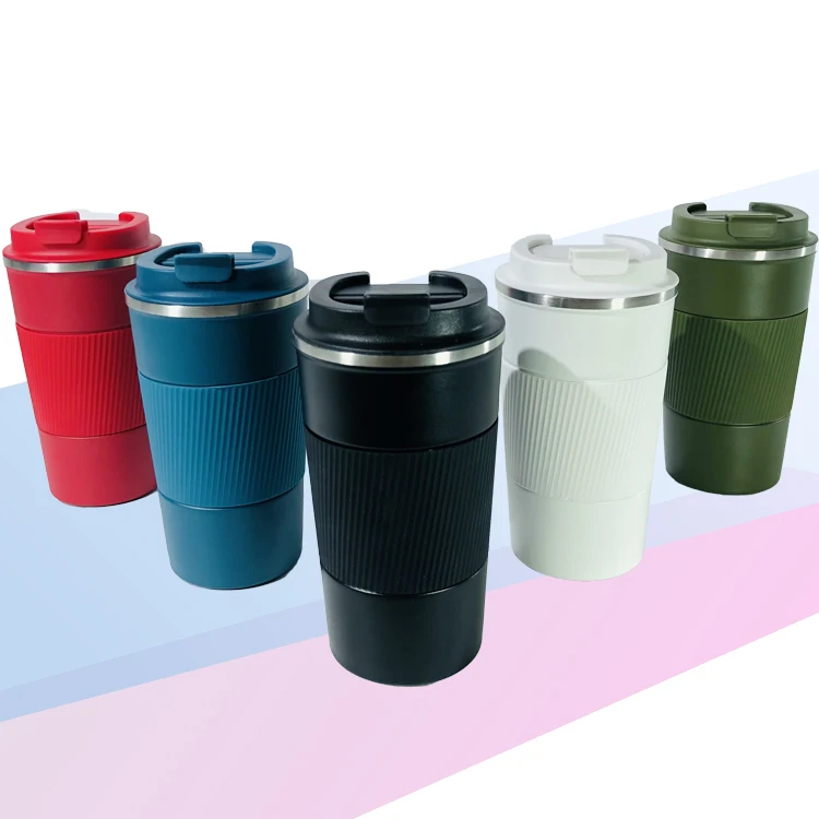 

RTS stainless steel tumbler travel mug vacuum insulated cup 380ml 510 ml with lids