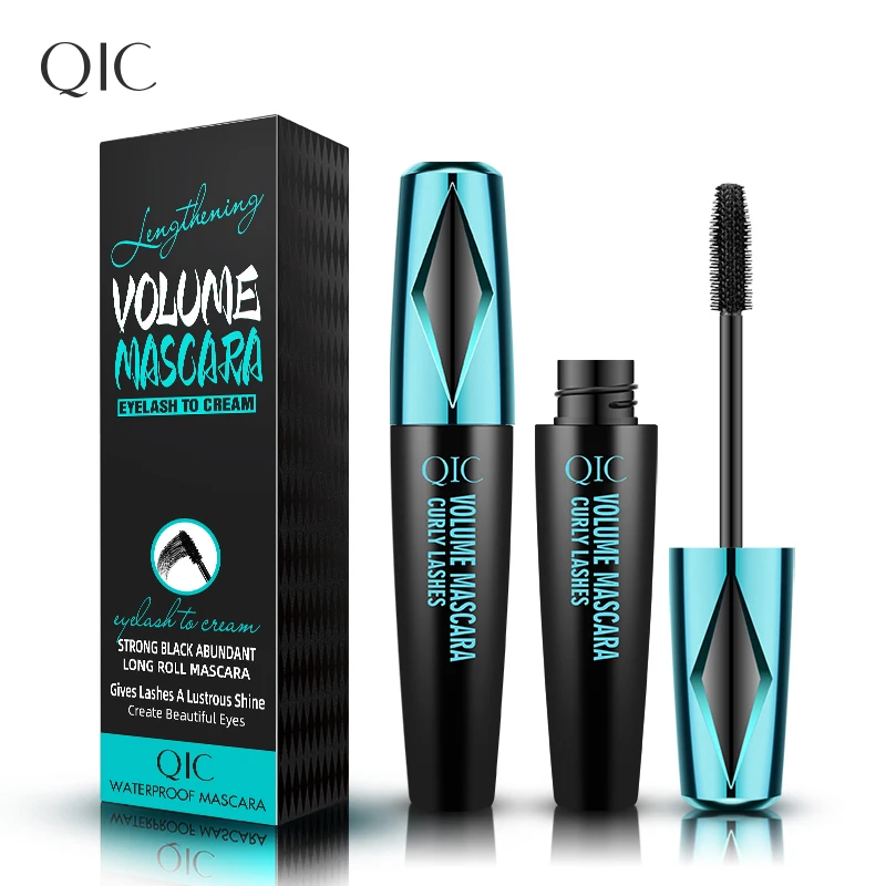 Blue Magic Thick Mascara for Voluminous Curl Long Lashes Waterproof Smudgeproof Private Label QIC Mascara