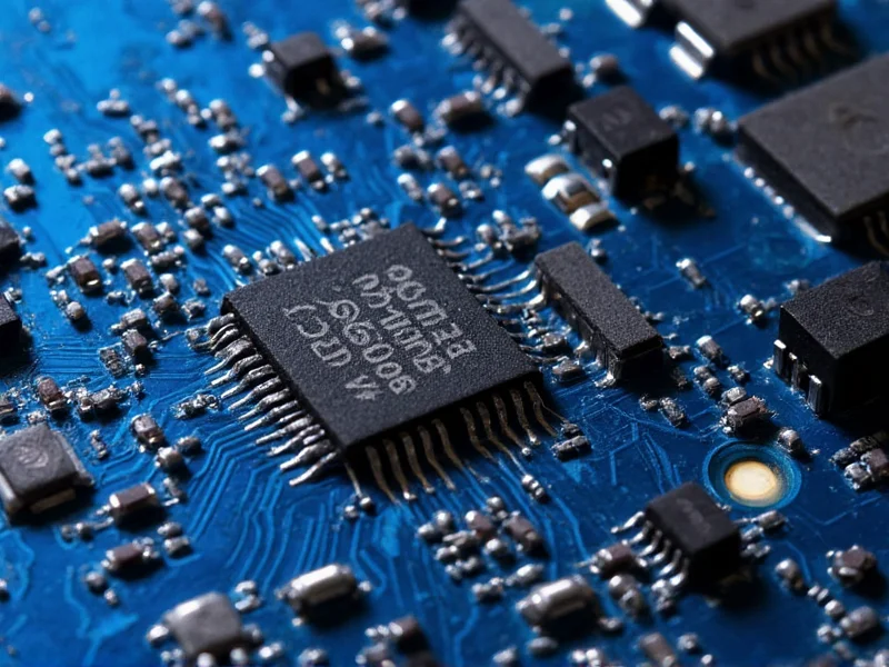 Close-up of soldered Bluetooth amplifier circuit board