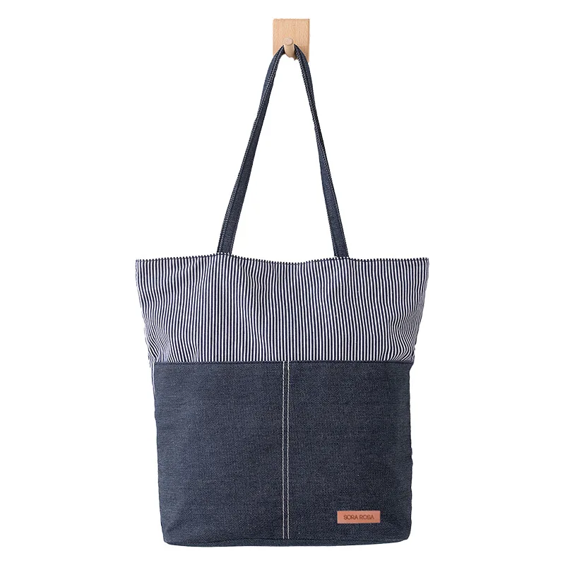 

2022 Fashion Wholesale Custom Printed Promotional Calico Cotton Canvas luxury Shopping Tote Bags, Picture