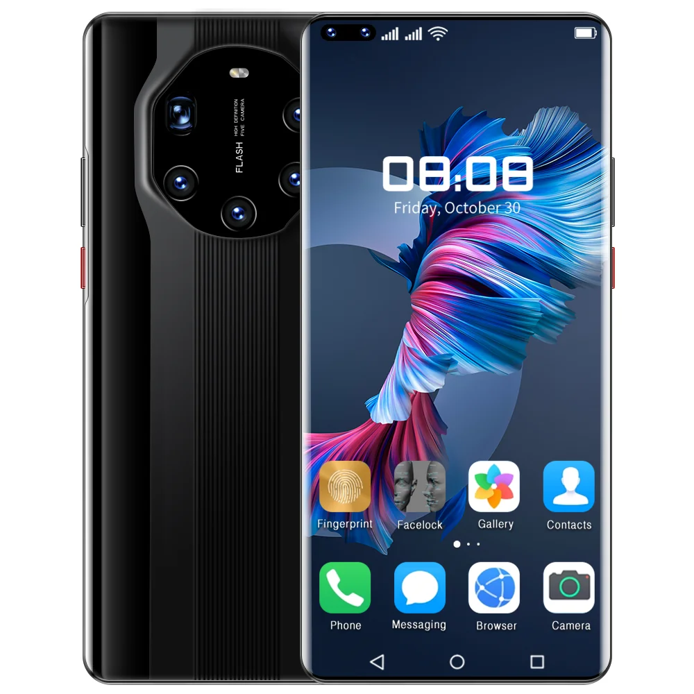 

Mate40 RS 6.9-inch High-definition Face recognition Smartphone Five cameras Dual card dual standby Cellphone