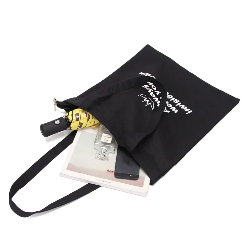 

Tote Canvas Cotton Foldable Reusable Custom With Logos Shopping Bags, Customized color