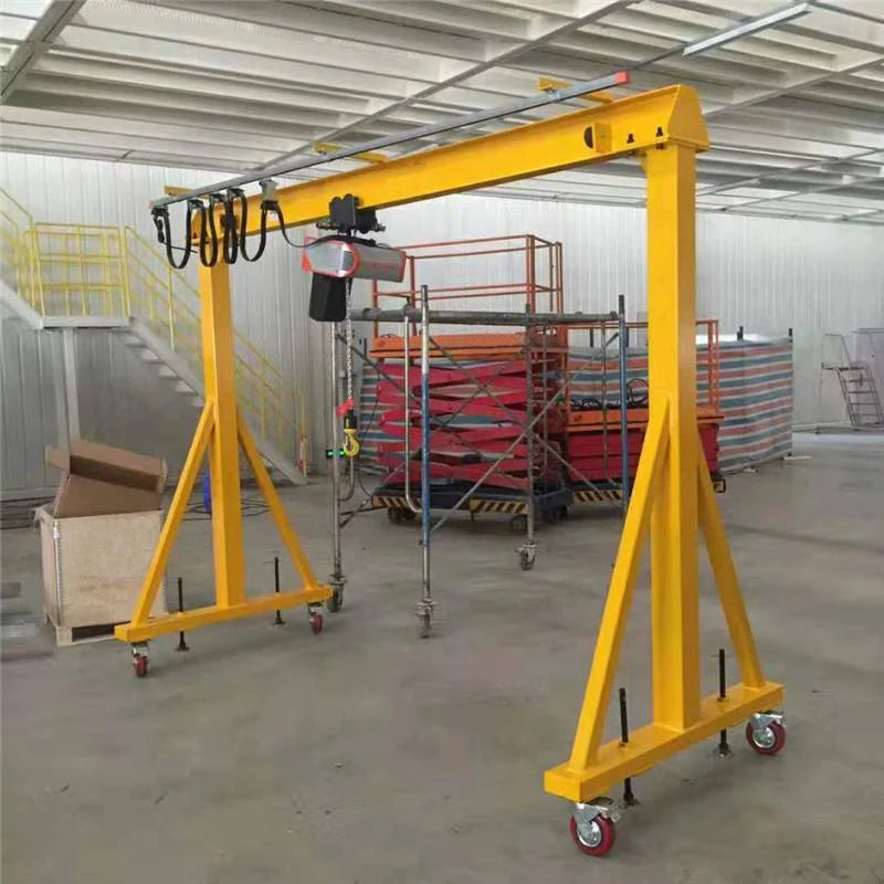 Portabel 2 Ton Overhead Gantry Crane Mini Gantry Crane 3 Ton Dengan ...