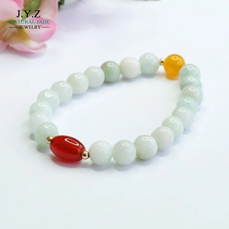 

Natural Emerald Bracelet Agate Chalcedony Jade Bracelet Jewelry Factory Wholesale Delivery FC2082801