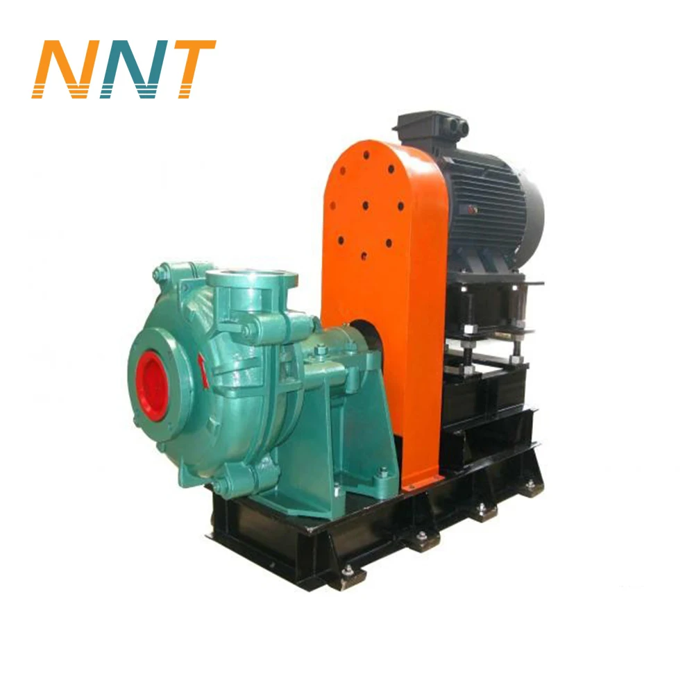 

NNT lime transfer mortar pump for chemical corrosive slurry