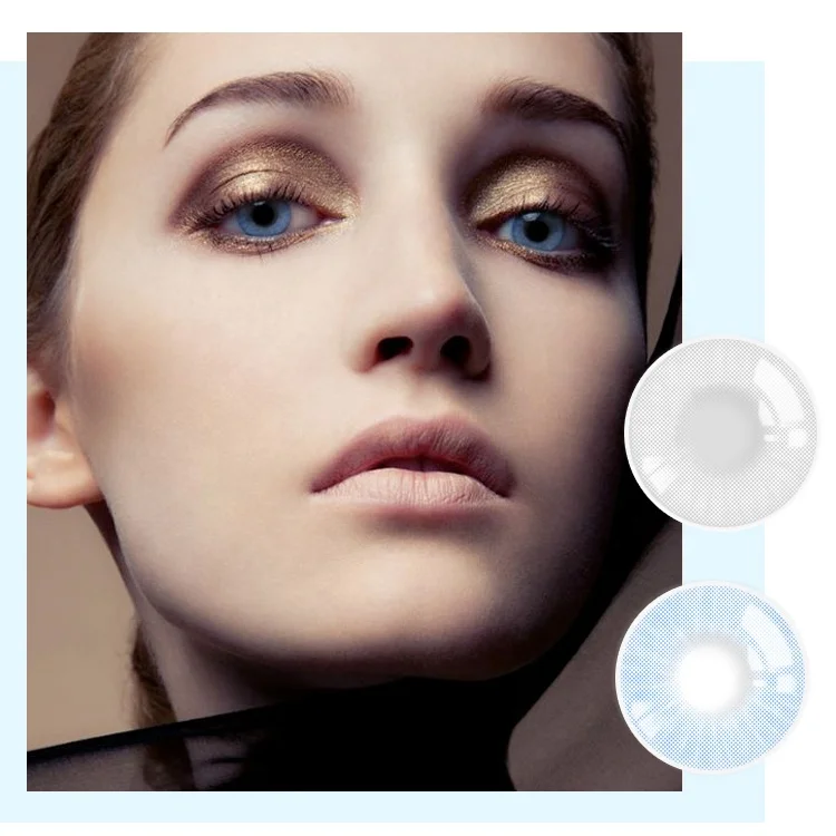 

Wholesale factory price high quality 13 colors super natural magic eye contact lens