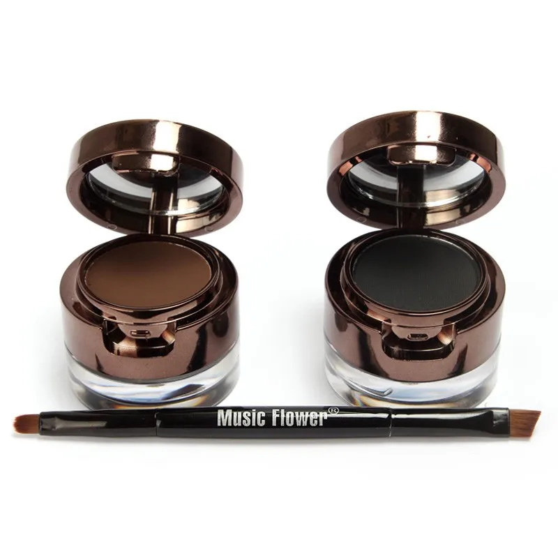 

Best Selling Products Multicolored Natural Waterproof Tinted Pressed Eyebrow Powder