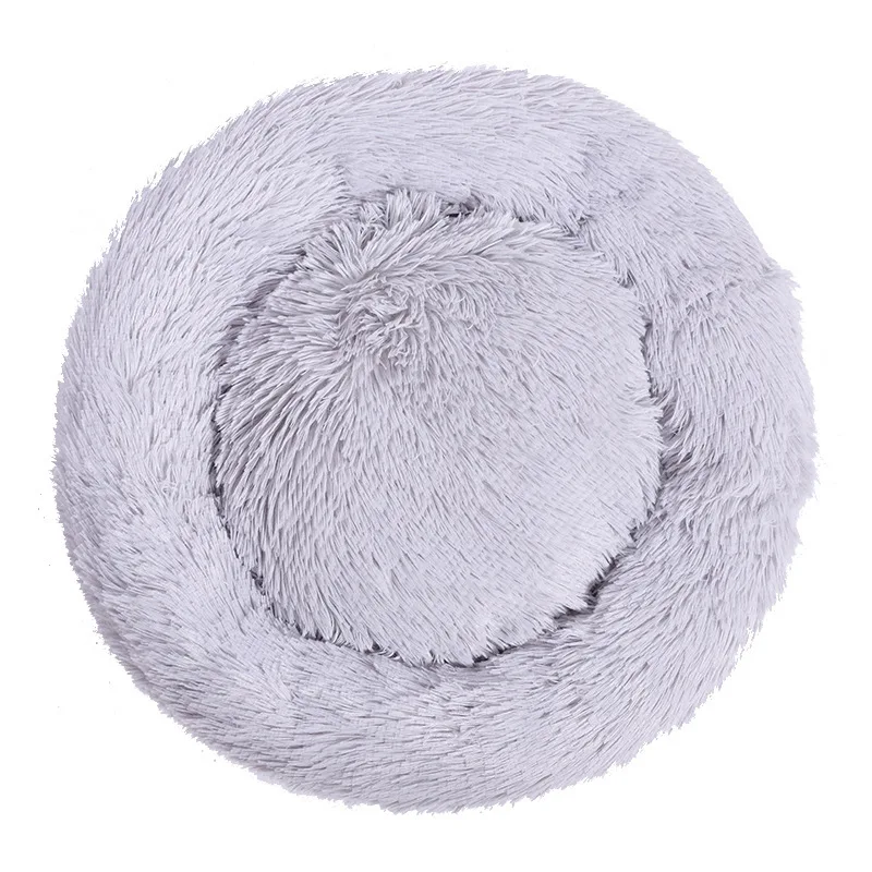 

Factory amazon hot selling roundness kennel cheap warm dog beds washable, Many color optional