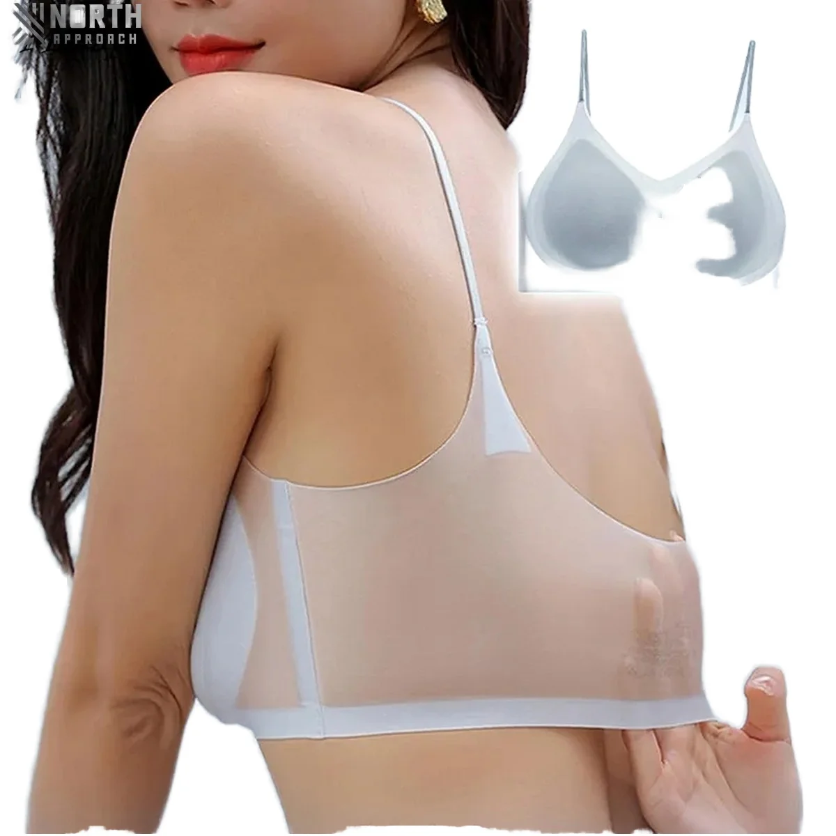 Medium-Impact支撑Spandex Nylon Athletic内衣