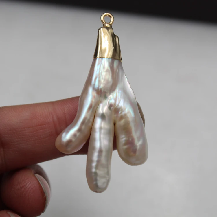 

Freshwater Pearl Irregular Shape Loose Beads, White
