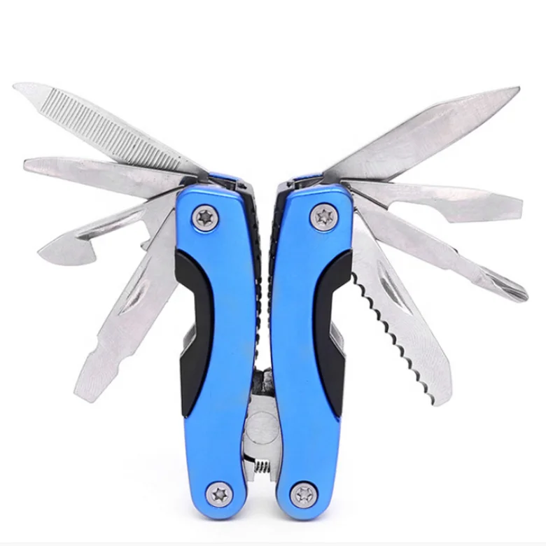 

Multifunction Stainless Steel Outdoor Camping Hiking Use Foldable Tool Pliers, Black