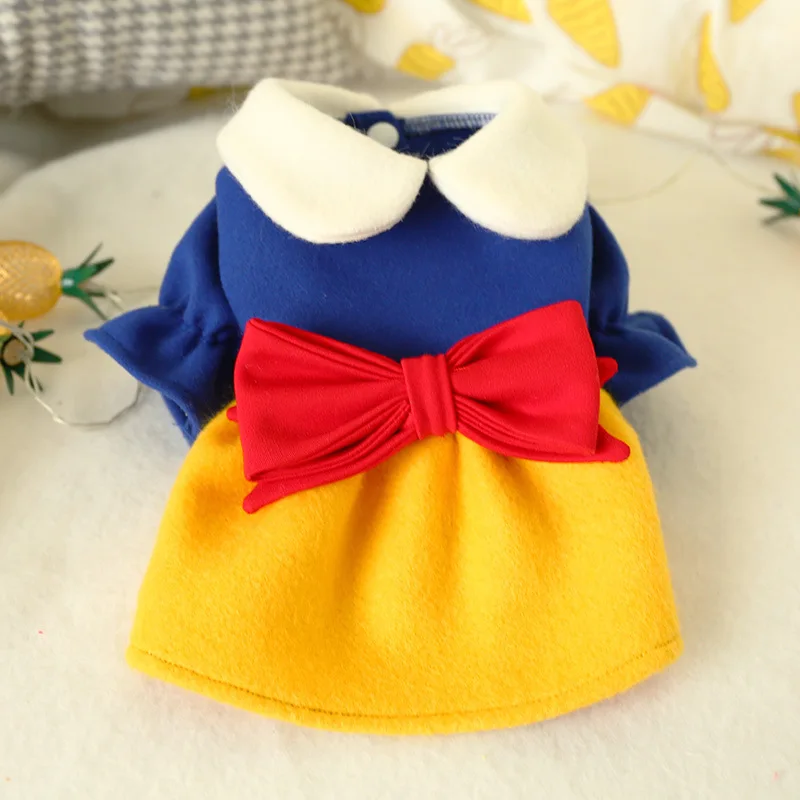 

Luxury Elegant Autumn Winter Dog Coats Pet Winter Dog Dress