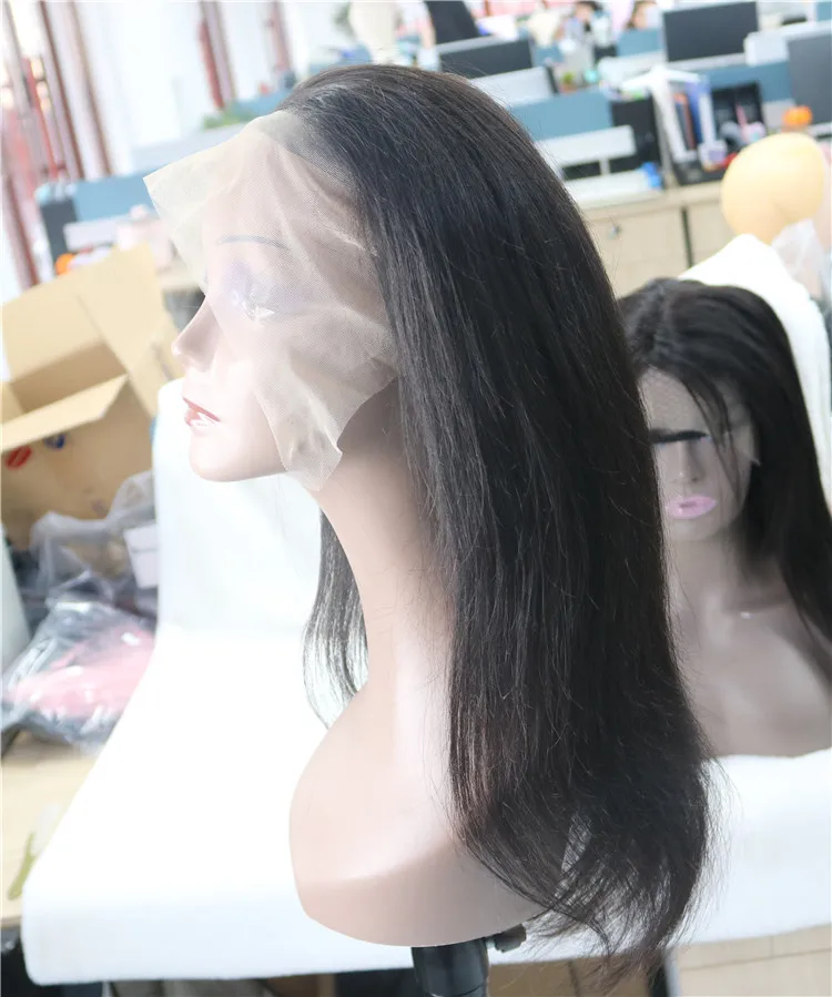 

Density 150% 13X6 transparent 13x6 lace front wig cuticle aligned hair glueless full hd lace wig