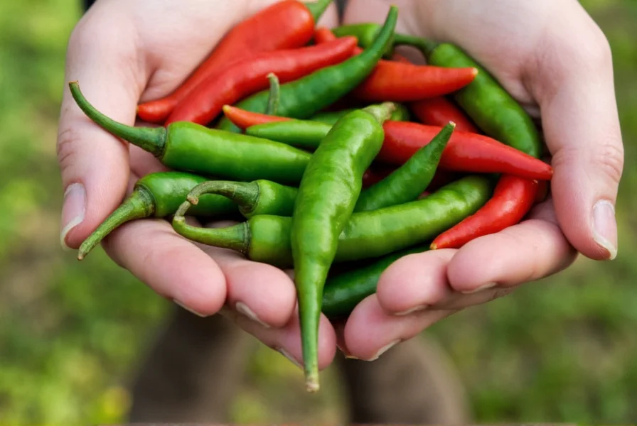 Chitepe Pepper being chopped for salsa