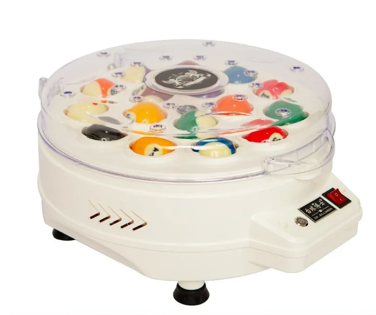 Dr. Billiards Brand 16-Ball Pool Ball Cleaning Machine Stainless Steel Plastic Construction Durable Billiard Ball Washer CE
