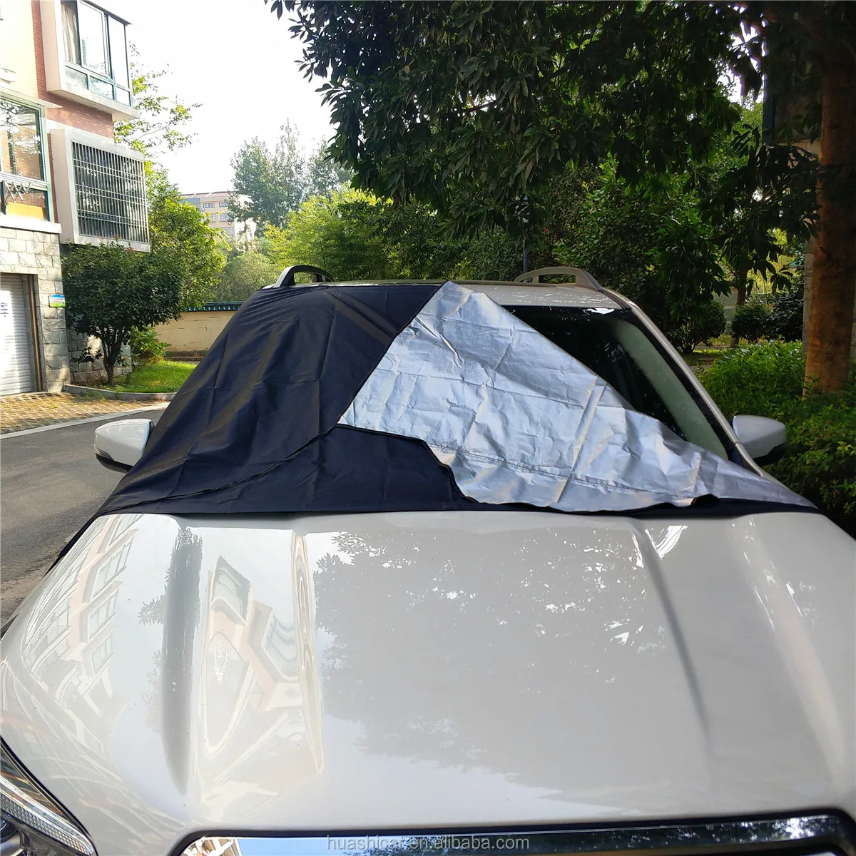 
Auto accessories car sunshade cover magnetic extra large ice king magnetic windshield snow car cover snow 