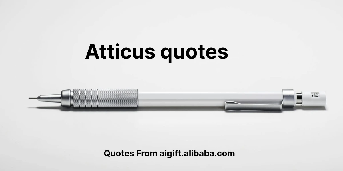 atticus quotes