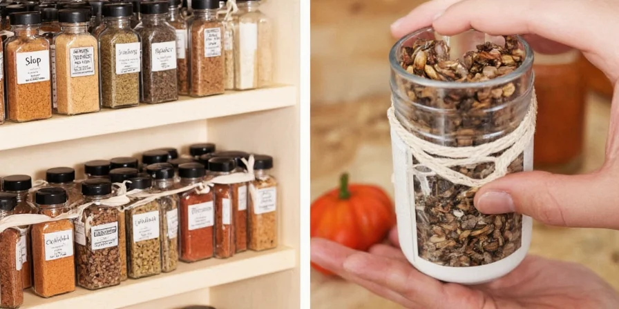 Airtight spice jars