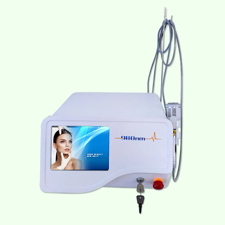 

2021 portable laser spider vein removal nail fungus removal 980 nm vascular removal machine price