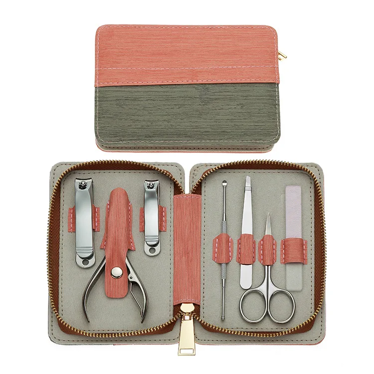

Private Label Manicure Set Nail Cutter Cuticle Clippers Kit Women Grooming