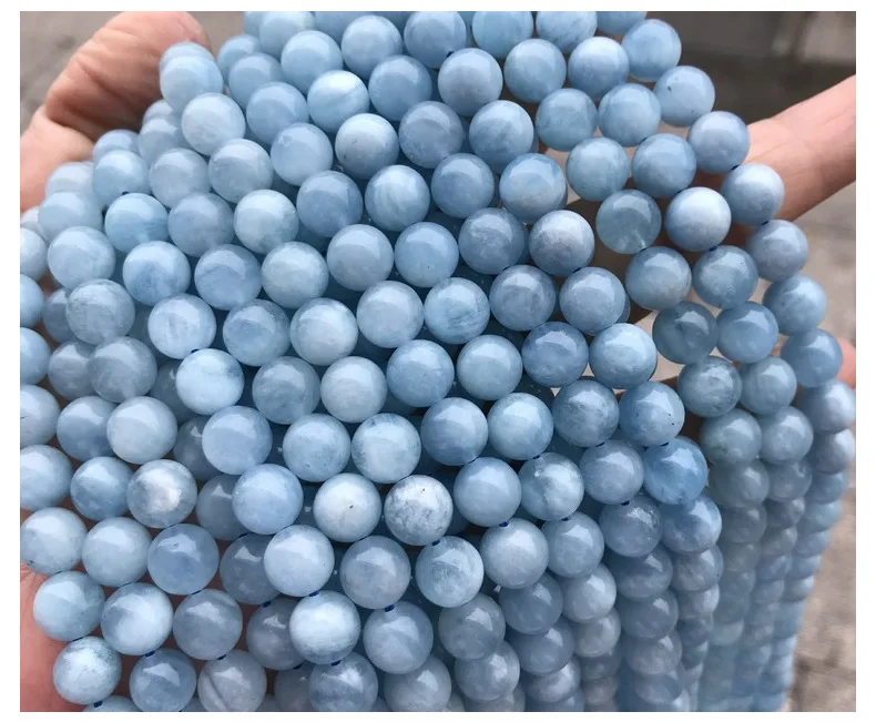 Aquamarine Natural Aquamarine Beads Beads Wholesale Natural Crystal