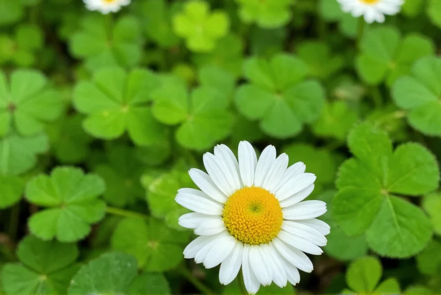Close-up of oxeye daisy flower center showing distinct yellow disc florets