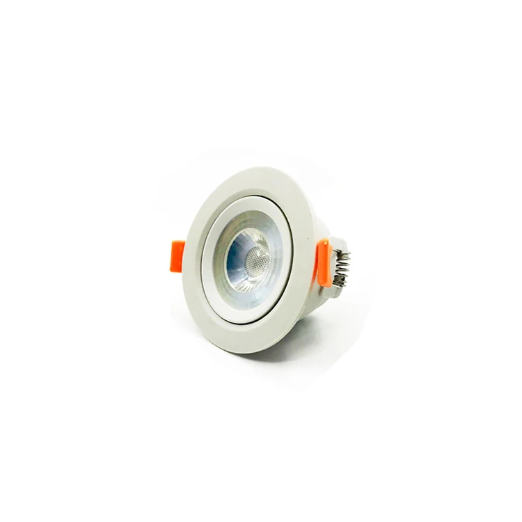 3w/5w Hole Recessed Downlight Led Down Lamp Ceiling Light Led Light with CE certificate Ivory Clean Painted White Lights bulb