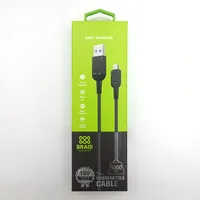 

for oraimo micro usb cable with retail packaging V8 nylon braided usb cable 1m Android unbreakable data cord line