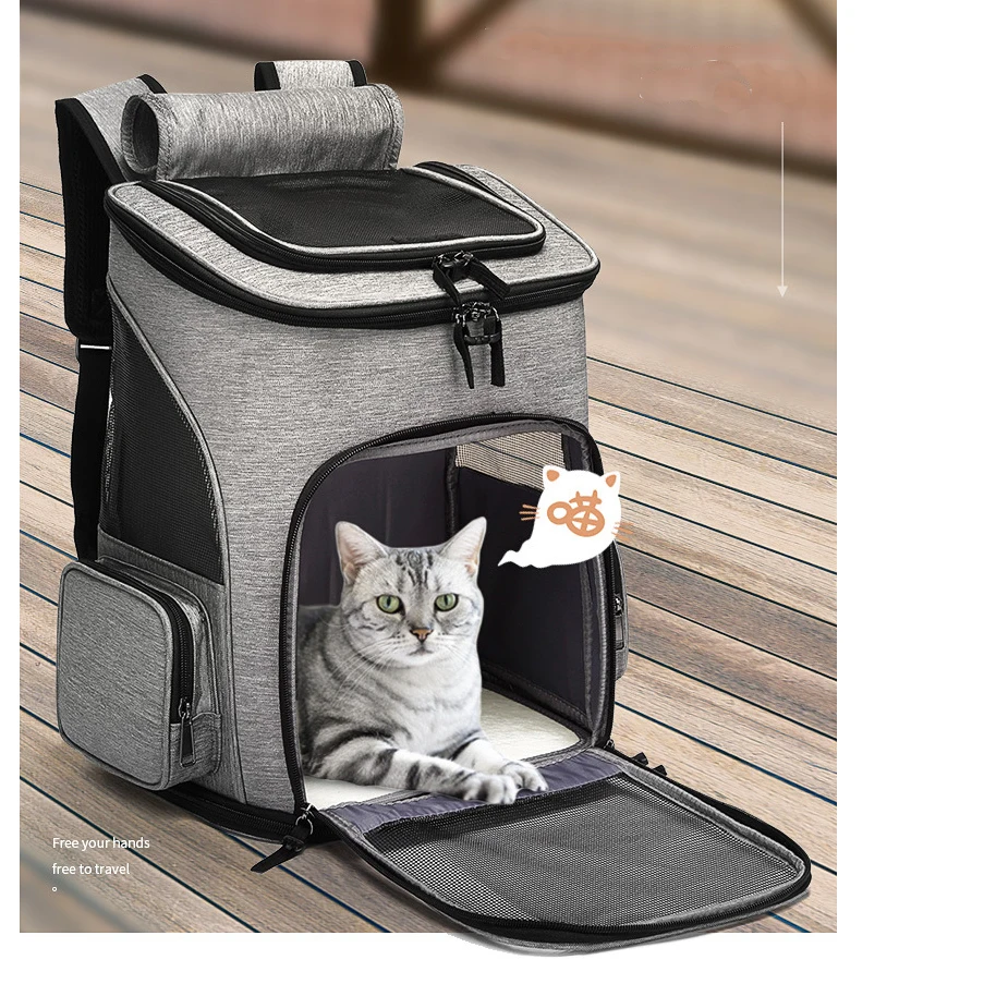 

Portable Pet Travel bag dog Cat Carrier Bag pet backpack Airline Approved