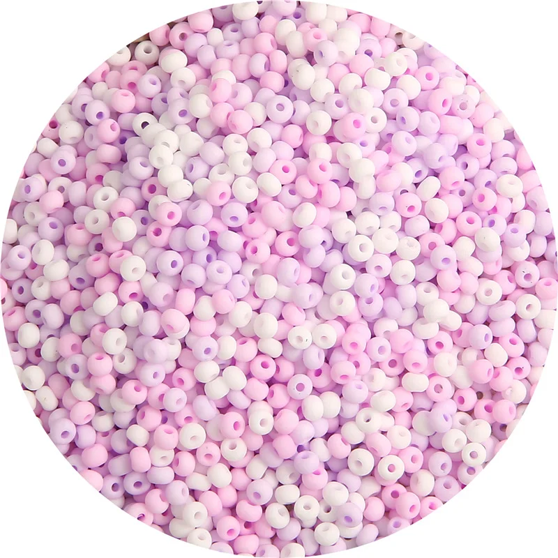 

2021 Popular Style Colorful Small Package Crystal Beads 8/0 Glass Seed Beads