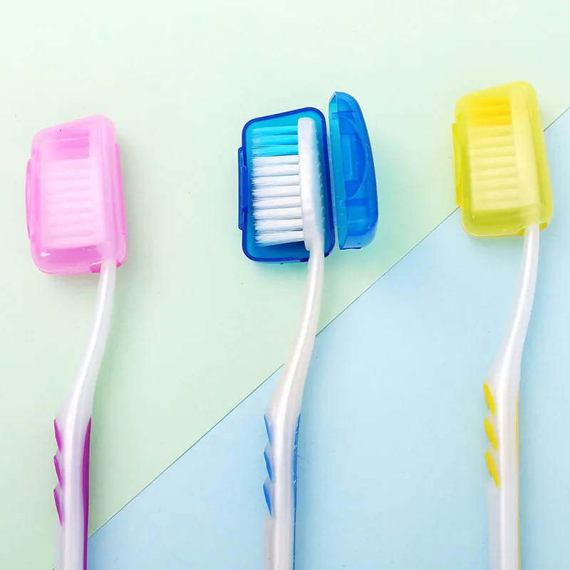 

5Pcs Portable Toothbrush Cover Case Travel Hiking Camping Tooth Brush Cap Protective Sleeve Toothbrush Holder Protect Bathroom