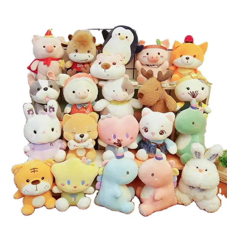 

Factory Cheap claw machine doll plush stuffed animal toys for crane machine