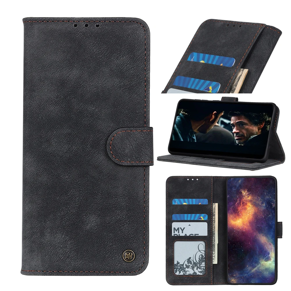 

Premium PU Leather Wallet Case for XIAOMI RedMi K40/K40 PRO with Stand Feature 4 Card Slot Cash Storage Wallet Flip Case, As pictures