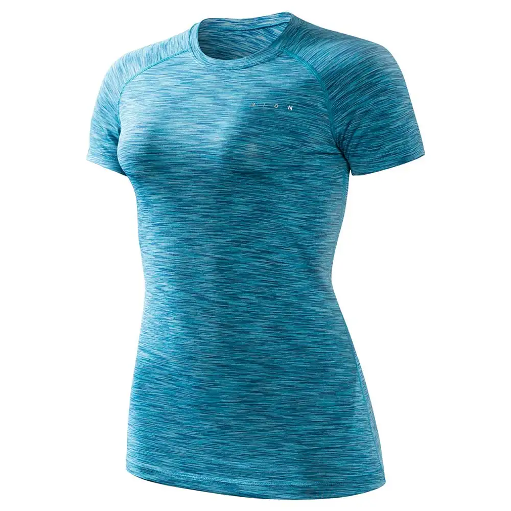 

RION Women Yoga Shirts Gym Fitness Tops Active Wear Short Sleeve Sports T Shirts Running Workout Tops Shirts, Picture shows