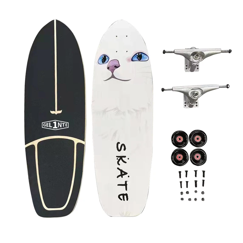 

Professional Cat Truck 30-inch Adult Popular Surfskate Penny Skateboard Canadian Maple Skateboard