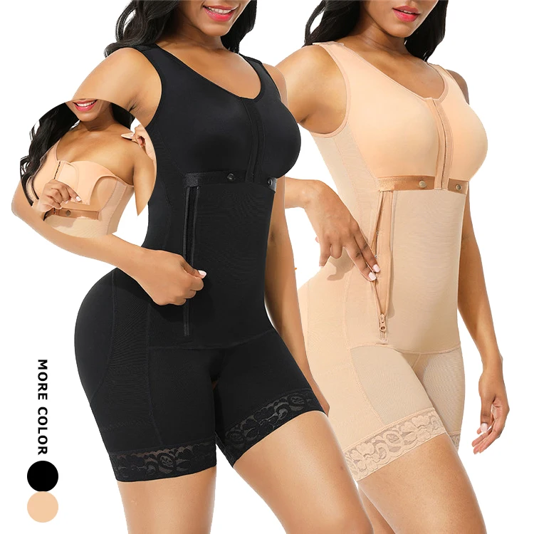 

Drop Ship Service Fajas Para Mujer Body Shaper Side Zipper Shapewear Bodyshaper Colombian Fajas Wholesale Invisible Shapewear