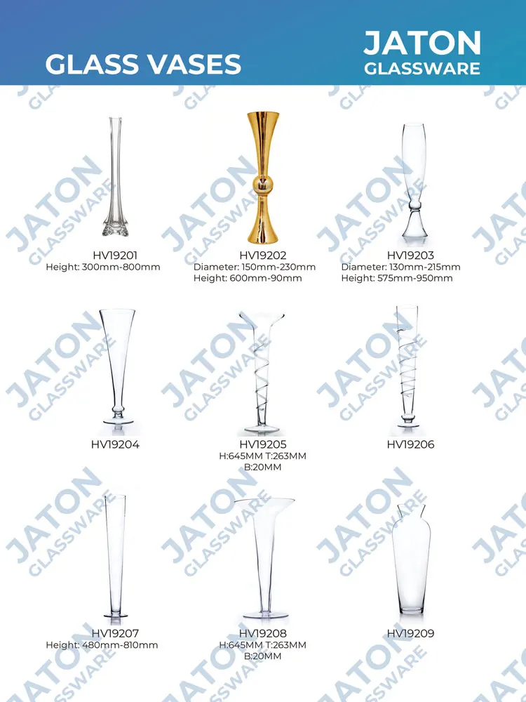 wholesale white tall centrepiece vase