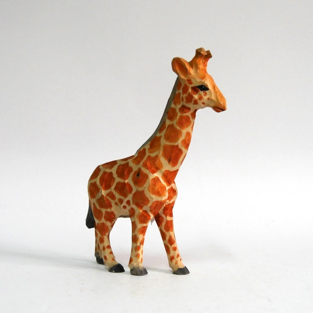 
Handicraft carved 3d art animal wooden dangler 3d animal painting 3d walking animal 