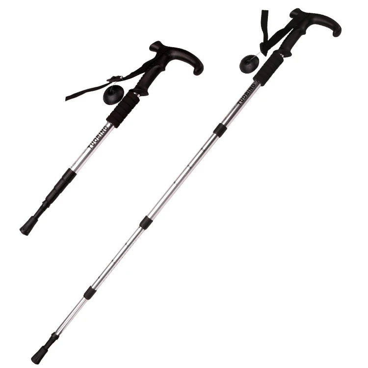 

Hotsale Trekking Foldable Walking Sticks Folding Hiking Rod Canes Walking Stick, Optional