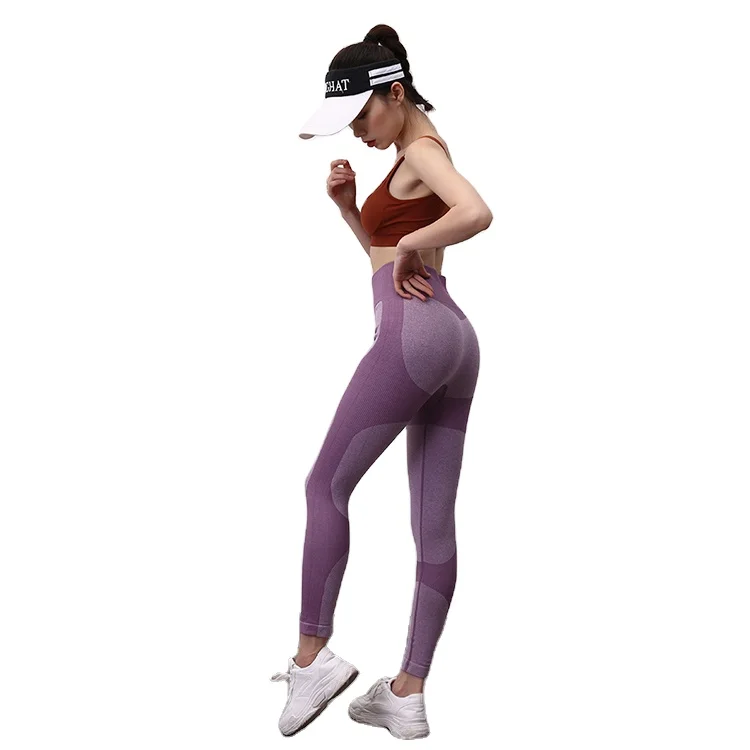 

2021 Tummy Control Sports Workout Gym Fitness Athletic Pants Fitness High Waisted Womans Workout Leggings