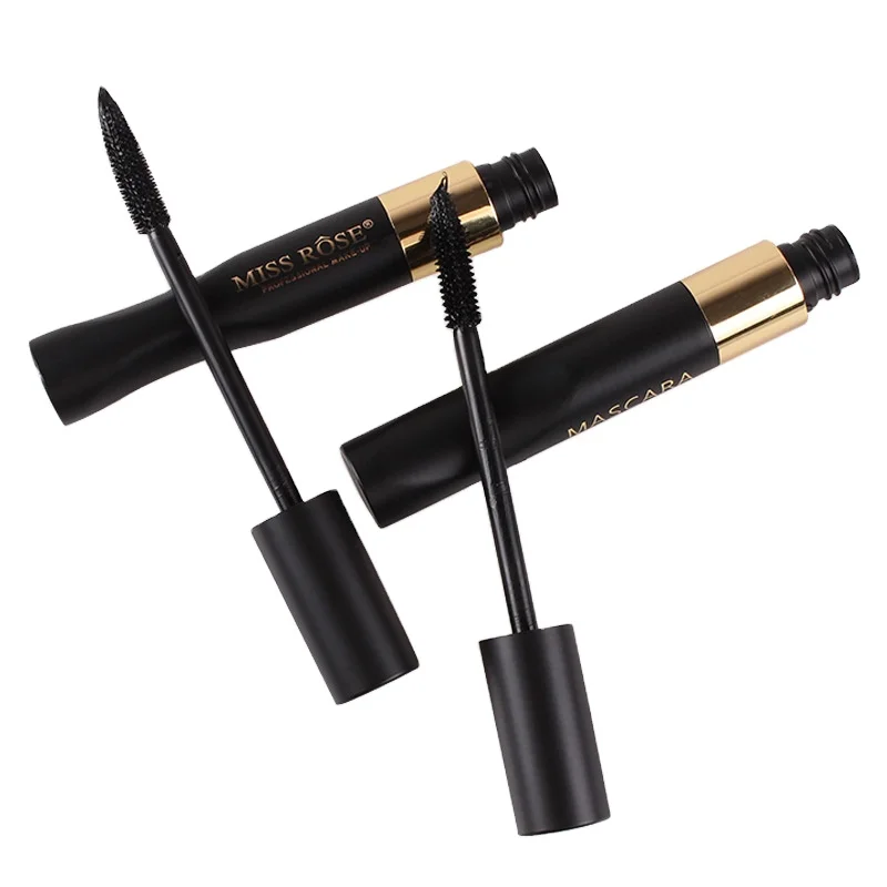 

MISS ROSE is not easy to smudge waterproof and anti-sweat mascara, thick curling natural makeup mascara