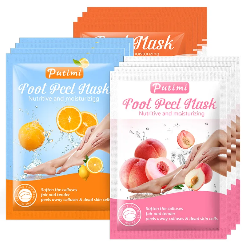 

Shiny Soft Foot Peeling Mask Pairs Foot Peel Mask Exfoliant For Soft Feet Wonder Foot Peel Mask