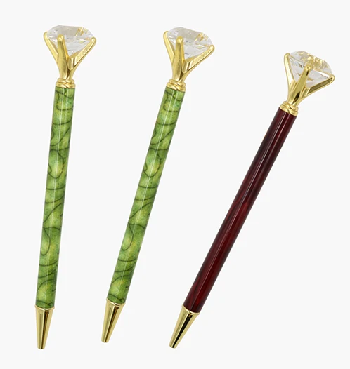 粉红色水晶宝石笔钻石切割器划痕点笔钻石笔标志