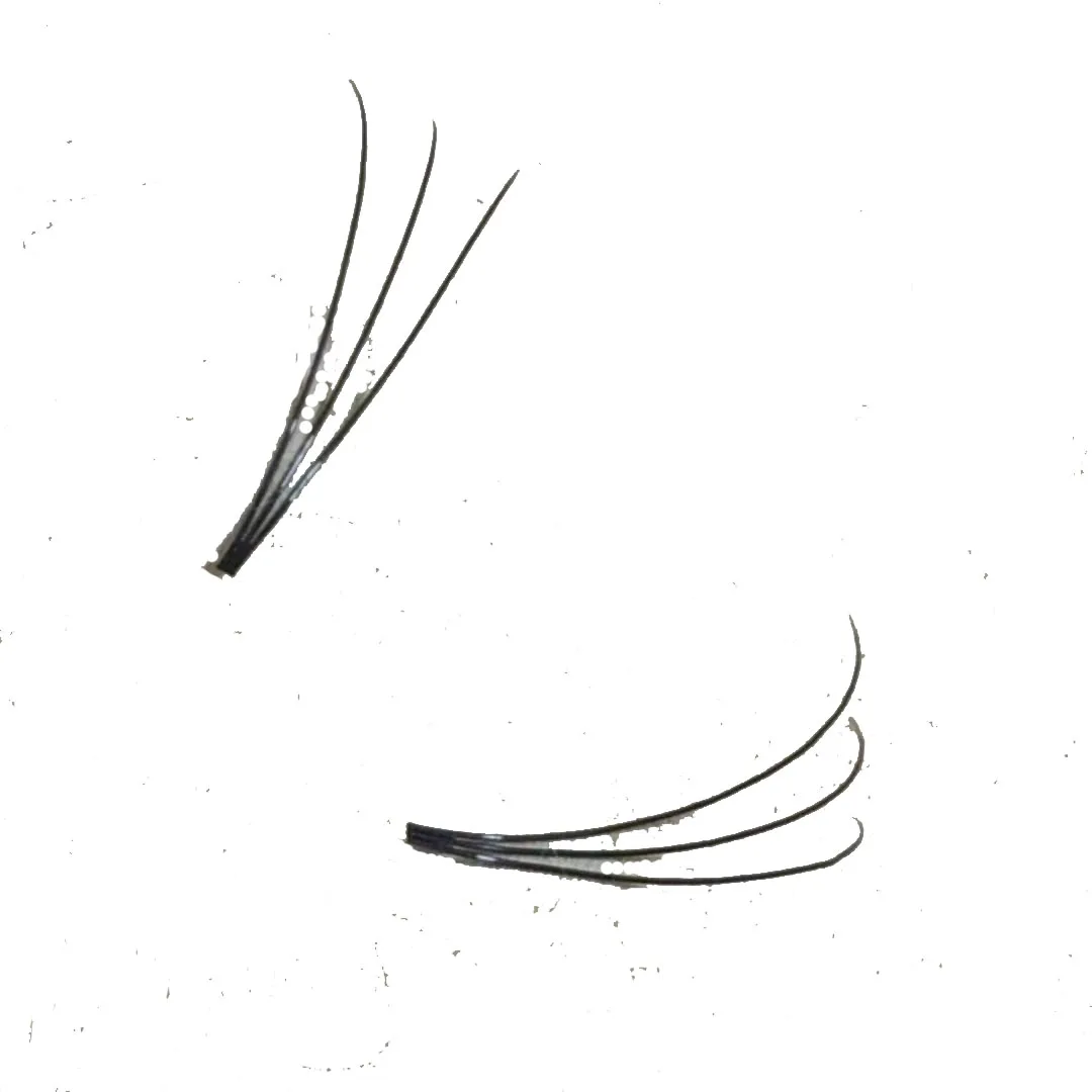 

Own brand lashes curl C D 0.05 0.07 0.10 russian volume lashes 3d 4d 5d short stem lashes pre made fans eyelash extension, Black