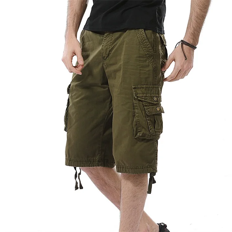 

OEM Custom 6 patch pockets military cargo shorts for men, Customized color