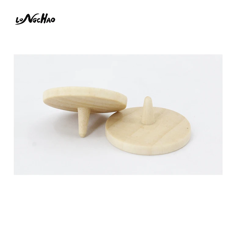 

Wholesale Custom Printing Logo Wooden Golf Ball Markers, Customized